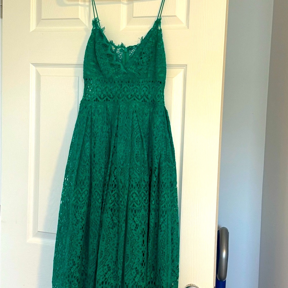 ASOS Lace Midi Dress